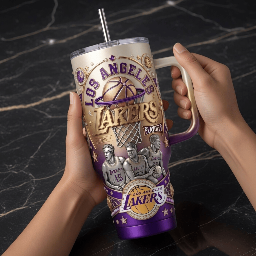 Premium LAL 40oz Tumbler With Handle TNSM