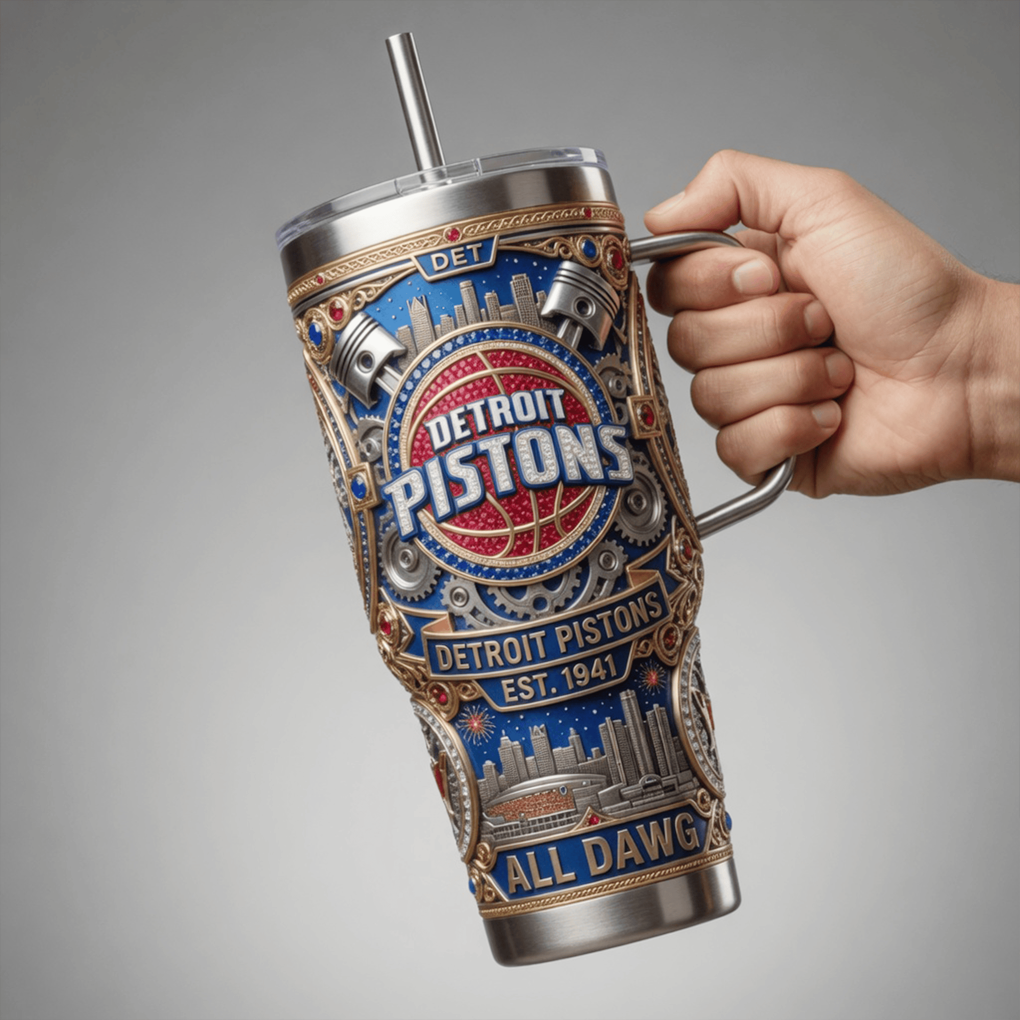DTP 40oz Tumbler With Handle LNTH