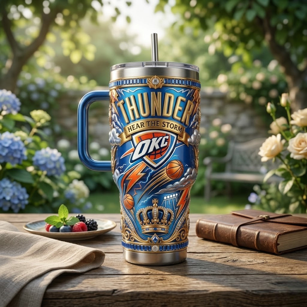 Premium OCT 40oz Tumbler With Handle PDL