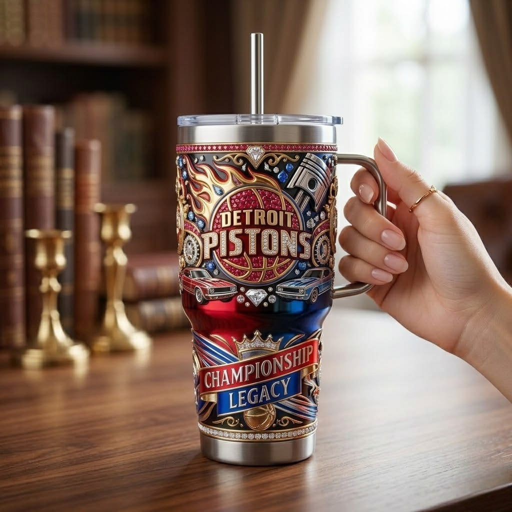 Premium DTP 40oz Tumbler With Handle PDL