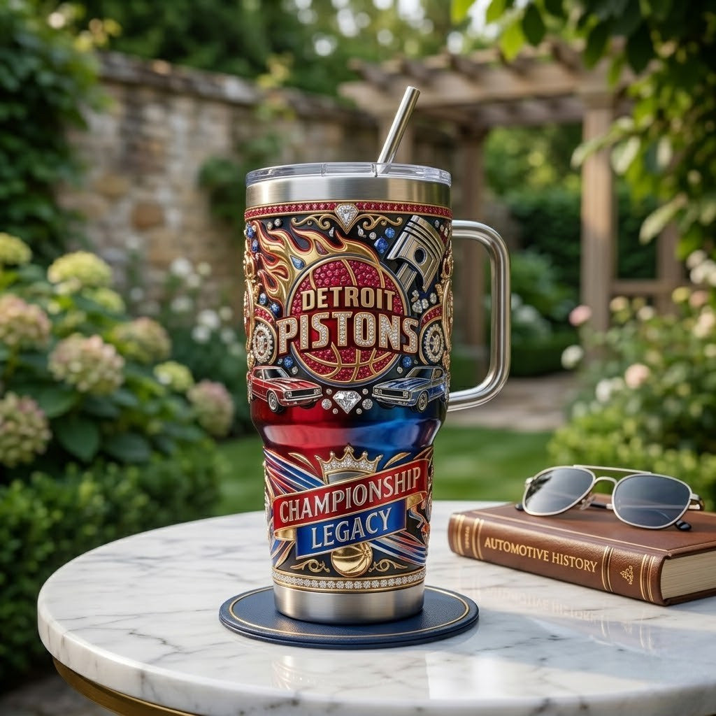 Premium DTP 40oz Tumbler With Handle PDL