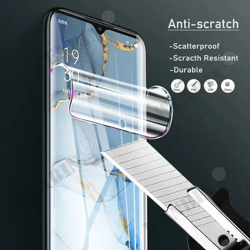 5Pcs Hydrogel Film For OnePlus 15 13 13R 12 12R 11 10 Pro Nord 5 CE 5 4 3 Lite Ace 6 5 Cover Screen Protector